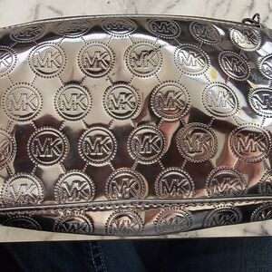 Michael Kors Silver Clutch